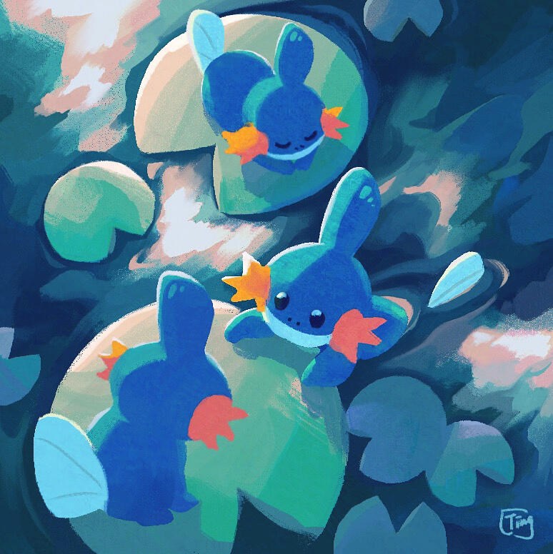 Mudkips - Pokemon Day 2024 Fan Art