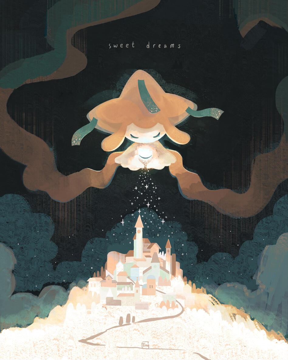 Sweet Dreams - Pokemon Day 2026 Fan Art